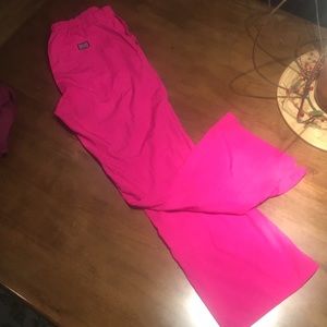 Cherokee pink scrub bottoms